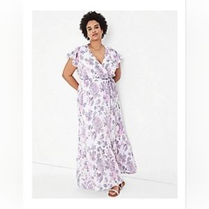 Lane Bryant Floral Paisley Dress